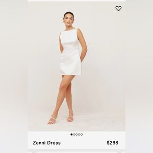 Zenni White dress from Reformation